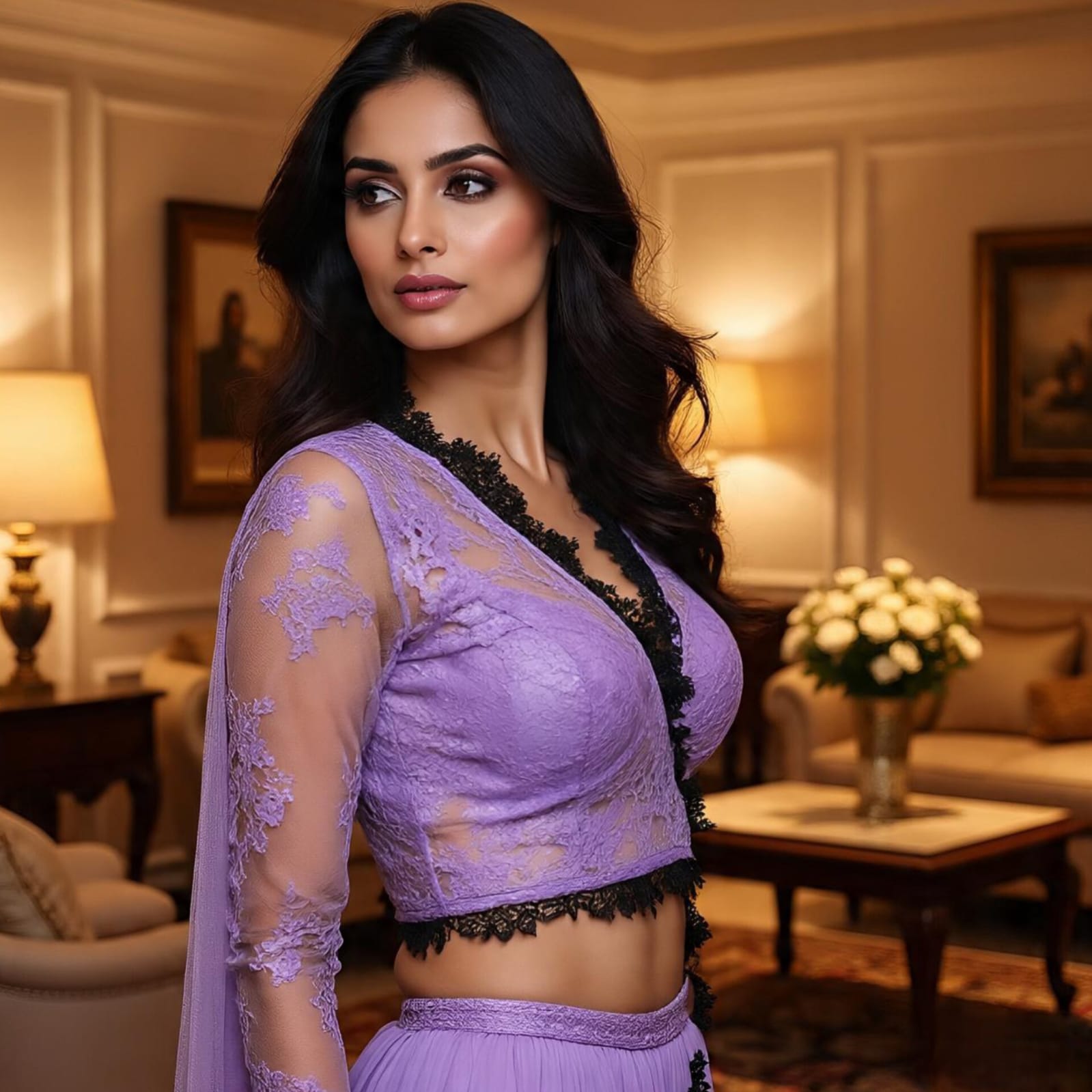 Kavya look 1
